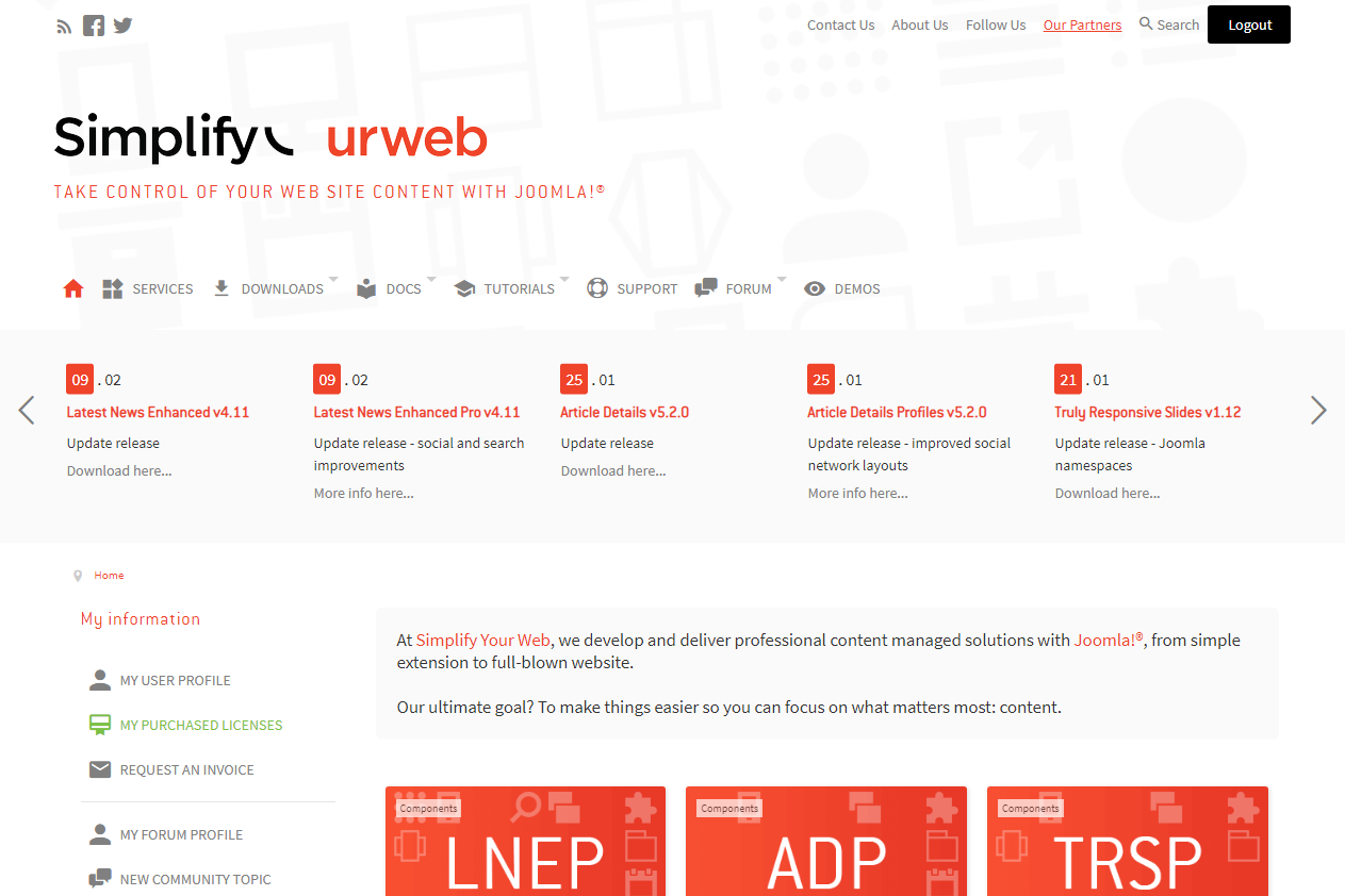 Latest News Enhancedモジュールを追加してみました。