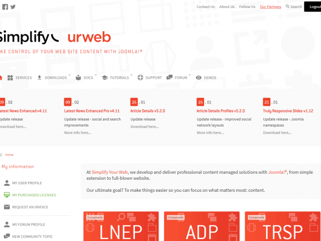 Latest News Enhancedモジュールを追加してみました。