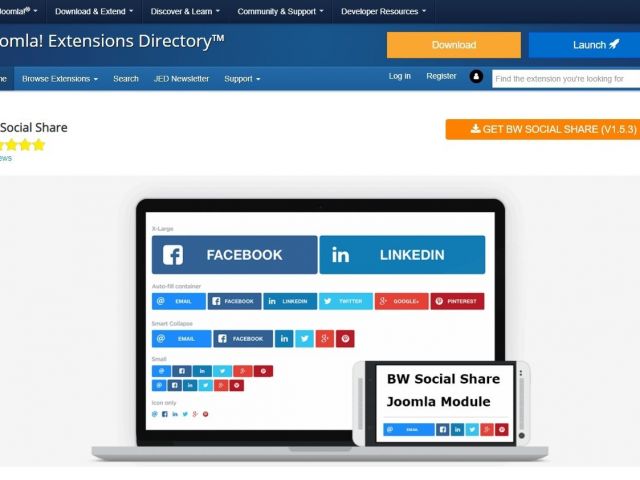 BW Social Shareの日本語翻訳を含む正式版がリリースされました。