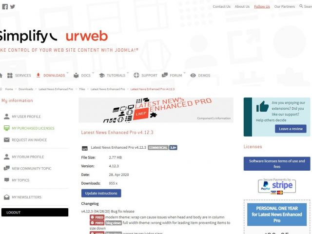 Latest News Enhanced Pro v4.12.3