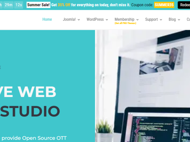 Joomlaで無料のテンプレートを入手して設定するまでの一連の流れ