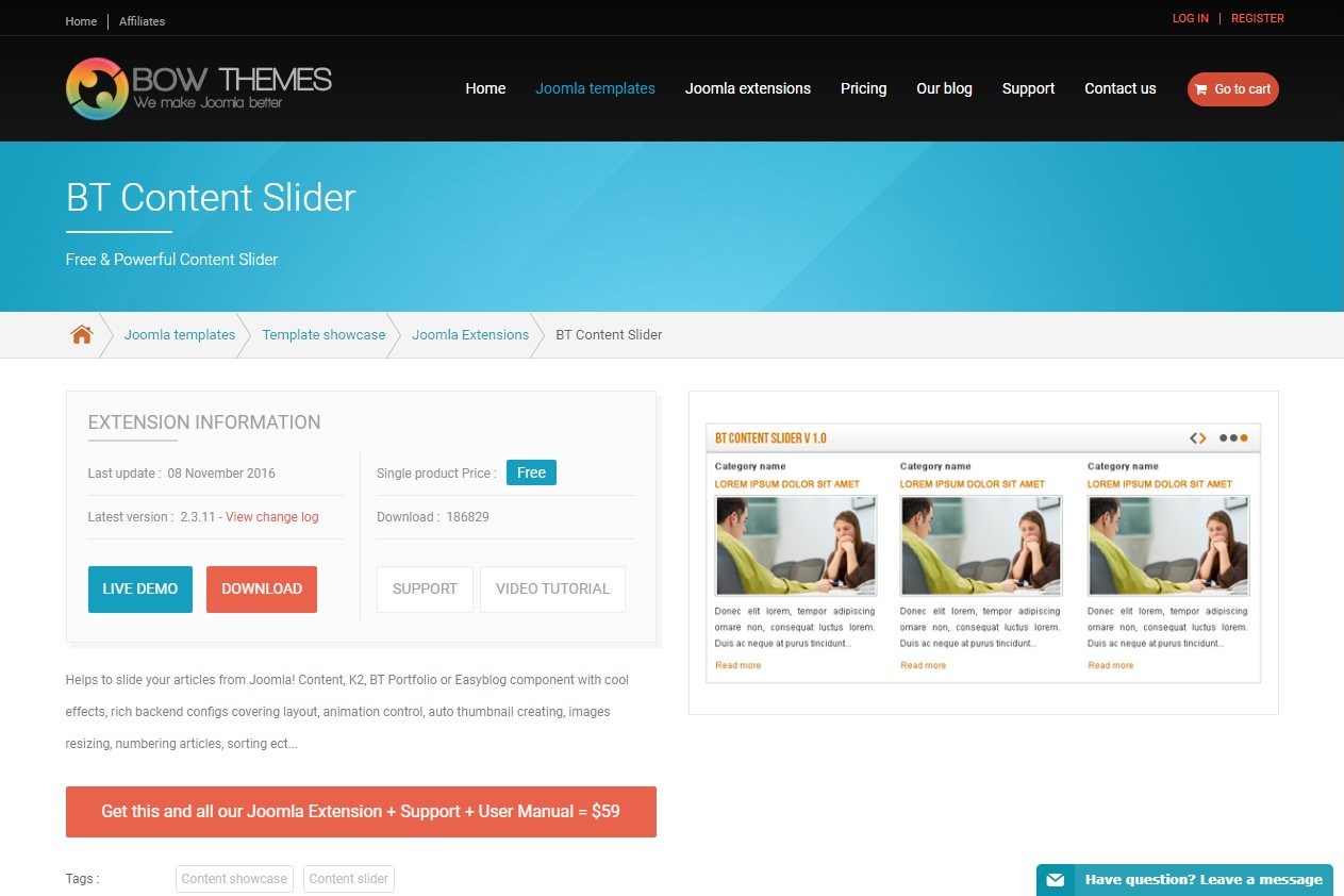 BT Content Slider Ver,2.3.1 非公式日本語ファイルインストーラ